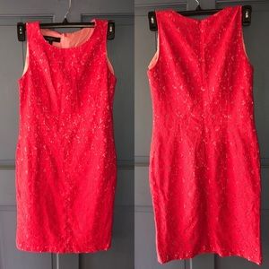 NINE WEST spring pink dress